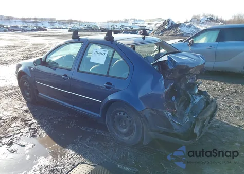 2004 Volkswagen Jetta Gl z USA, uszkodzony, nr VIN 3VWRK69M64M130651